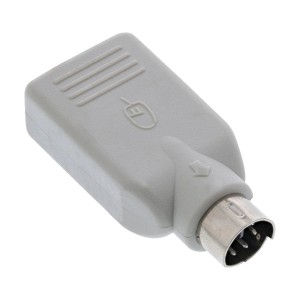 Adapter USB USB A żeński / męski PS/2