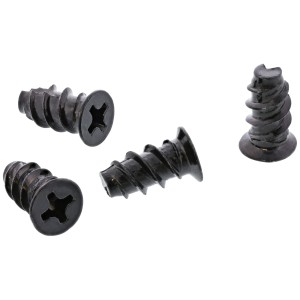 Śruby do wentylatorów 5,0x10,0mm czarne 50 szt.