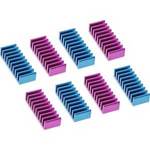 Samoprzylepne żeberka chłodzące RAM Heat Sink 8 szt.