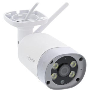 Kamera zewnętrzna Smart Home HD z oświetleniem LED, IP66