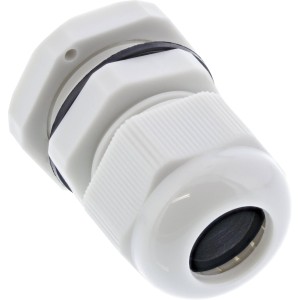 Dławik kablowy Nylon IP68 4 - 8mm szary 10 szt.