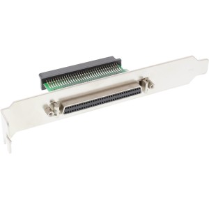Wspornik gniazda SCSI III U320 68-pinowy mini Sub-D F/F od wewnątrz do zewnątrz