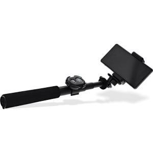 Selfie Stick 4 nogi z Mini statywem aluminium czarny max. 0,75 m