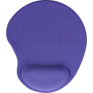 Podkładka pod mysz, żelowa podkładka pod nadgarstki, 230x205x20mm, niebieska