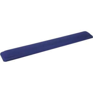 Klawiatura z żelową podkładką pod nadgarstki, niebieska, 464x60x23mm,