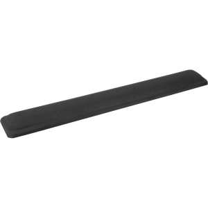 Klawiatura z żelową podkładką pod nadgarstki, czarna, 464x60x23mm