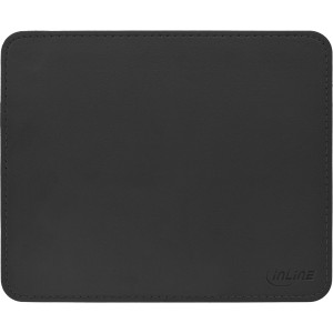 Podkładka pod mysz Premium PU Leather czarna, 255x220x3mm