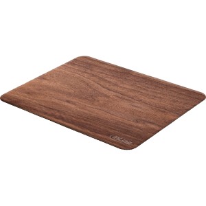 WoodPad, podkładka pod mysz z prawdziwego drewna, orzech, 240x200mm