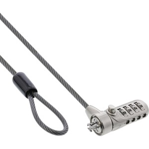 Zabezpieczający zamek szyfrowy do notebooka 4,4 mm x 2 m