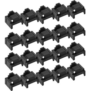 Blokada portu RJ45, opakowanie uzupełniające 20 blokerów, kolor czarny