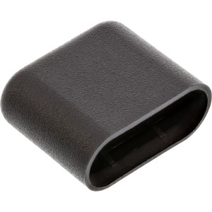 Osłona przeciwkurzowa do męskiego USB-C, czarna, 50 szt.