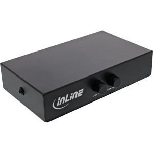 Instrukcja obsługi przełącznika USB 2.0, urządzenie USB-A na 2 komputery