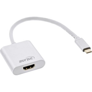 Konwerter wyświetlacza USB, męski USB-C na żeńskie HDMI (tryb alternatywny DP) 4K/60 Hz
