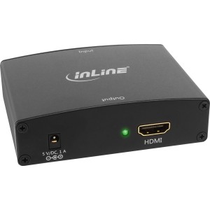 Konwerter VGA + Audio na wejście HDMI VGA i wyjście audio RCA HDMI