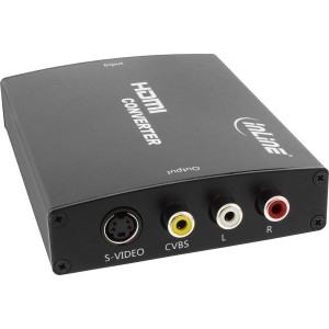 Konwerter HDMI na S-Video + konwerter audio RCA