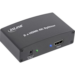 Rozdzielacz/dystrybutor HDMI, 2 porty, kompatybilny z 4K2K
