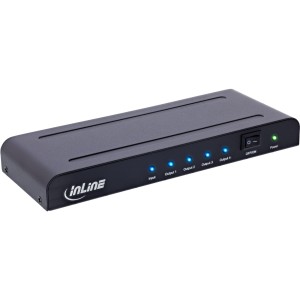 Rozdzielacz/dystrybutor HDMI, 4 porty, kompatybilny z 4K2K przy 60 Hz