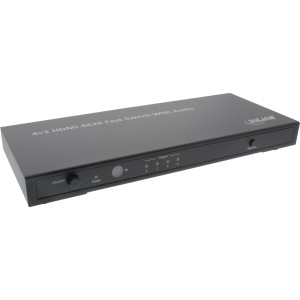 Przełącznik 4×1 HDMI 4K z dźwiękiem