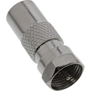 Adapter koncentryczny Złącze F-męskie SAT na męską antenę IEC