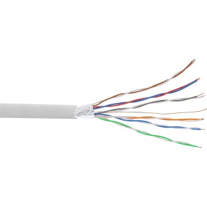 Kabel telefoniczny 12-żyłowy, solidny, 6x2x06mm, ekranowany, 25m