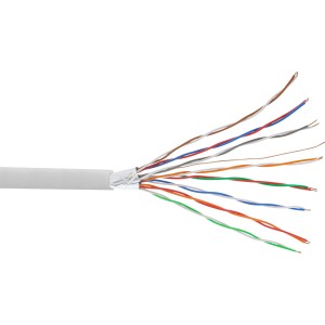 Kabel telefoniczny 16-żyłowy, solidny, 8x2x06mm, ekranowany, 25m