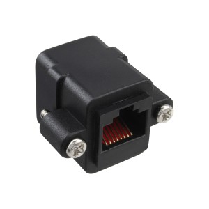 Kabel krosowy kat.5e, złącze UTP 2x RJ45 żeńskie do instalacji