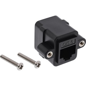 Złącze kabla krosowego UTP 2x RJ45 żeńskie do instalacji