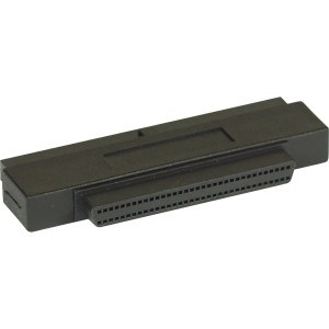 Adapter SCSI III, wewnętrzny 50-pinowy żeński IDC na 68-pinowy żeński mini Sub-D
