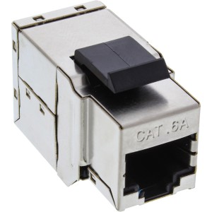 Moduł Keystone RJ45 żeński na żeński SNAP-In kat.6A STP