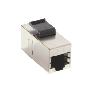 Moduł RJ45 żeński na żeński SNAP-In kat.6 STP