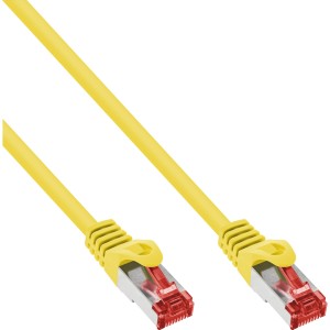 Kabel krosowy S/FTP PiMF kat.6 250 MHz PVC miedziany żółty 7,5 m
