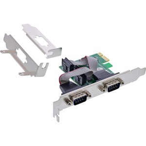 Karta interfejsu 2x szeregowe 9-pinowe PCIe (PCI-Express)