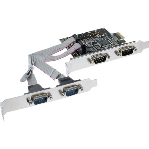 Karta interfejsu 4-portowa, 9-pinowa karta PCIe PCI-Express