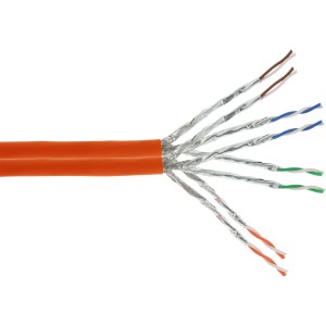 Kabel instalacyjny duplex S/FTP PiMF kat.7a AWG23 1200MHz, LSOH, 500m