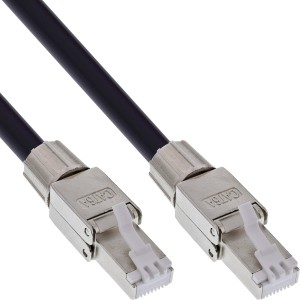 Zwijacz kabla sieciowego IP67 Zewnętrzny PUR, kat.6A S/FTP, 90m