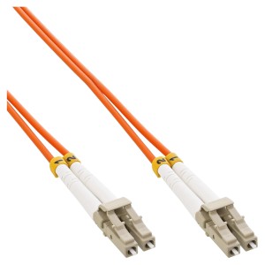 Kabel światłowodowy duplex LC/LC 50/125µm OM2 15m