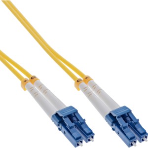 Kabel światłowodowy duplex LC/LC 9/125µm OS2 25m