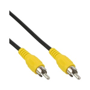 Kabel wideo, 1x RCA M/M, wtyczki żółte, 7m