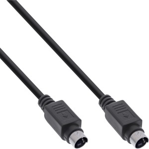 Kabel wideo S-VHS 4-pinowy męski / męski 2m