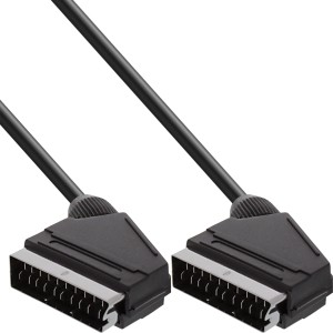 Kabel wideo Scart męski/męski 3m
