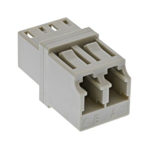 Adapter światłowodowy duplex LC/LC z żeńską tuleją ceramiczną MultiMode