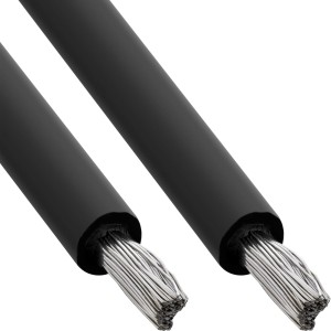 Kabel do instalacji solarnej H1Z2Z2-K 6mm² czarny 100m