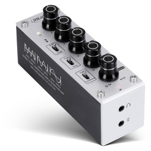 Mobilny AmpEQ, trójtonowy przedwzmacniacz AUDIO Hi-Res i wzmacniacz słuchawkowy, stereo 3,5 mm