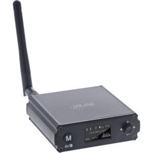 Odbiornik Bluetooth 5.1 HiFi i przetwornik cyfrowo-analogowy USB z wyświetlaczem LCD