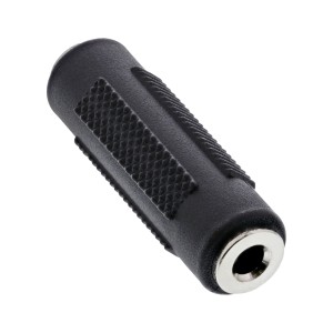 Adapter audio 3,5 mm żeński/żeński stereo