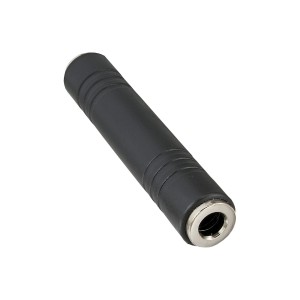 Adapter audio 6,3 mm jack żeński/żeński stereo