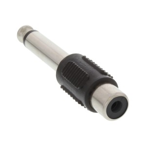 Adapter audio 6,3 mm męski / mono RCA żeński