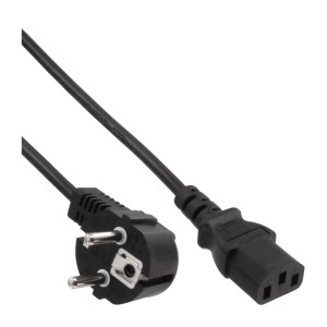 45szt. Kabel zasilający typu Bulk Pack, kątowy CEE 7/7 / 3pin IEC C13 1m
