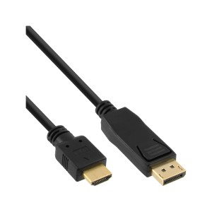 30 sztuk kabla konwertującego DisplayPort na HDMI, czarny, 2 m