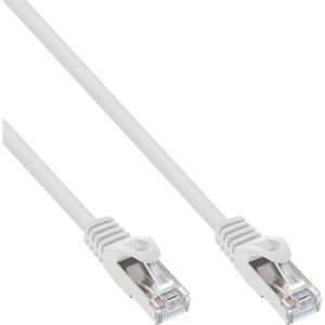 30szt. opakowanie zbiorcze Patchcord, SF/UTP, kat.5e, biały, 3m